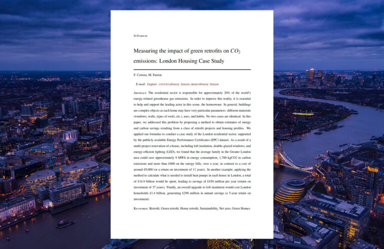 A study into retrofits on London housing