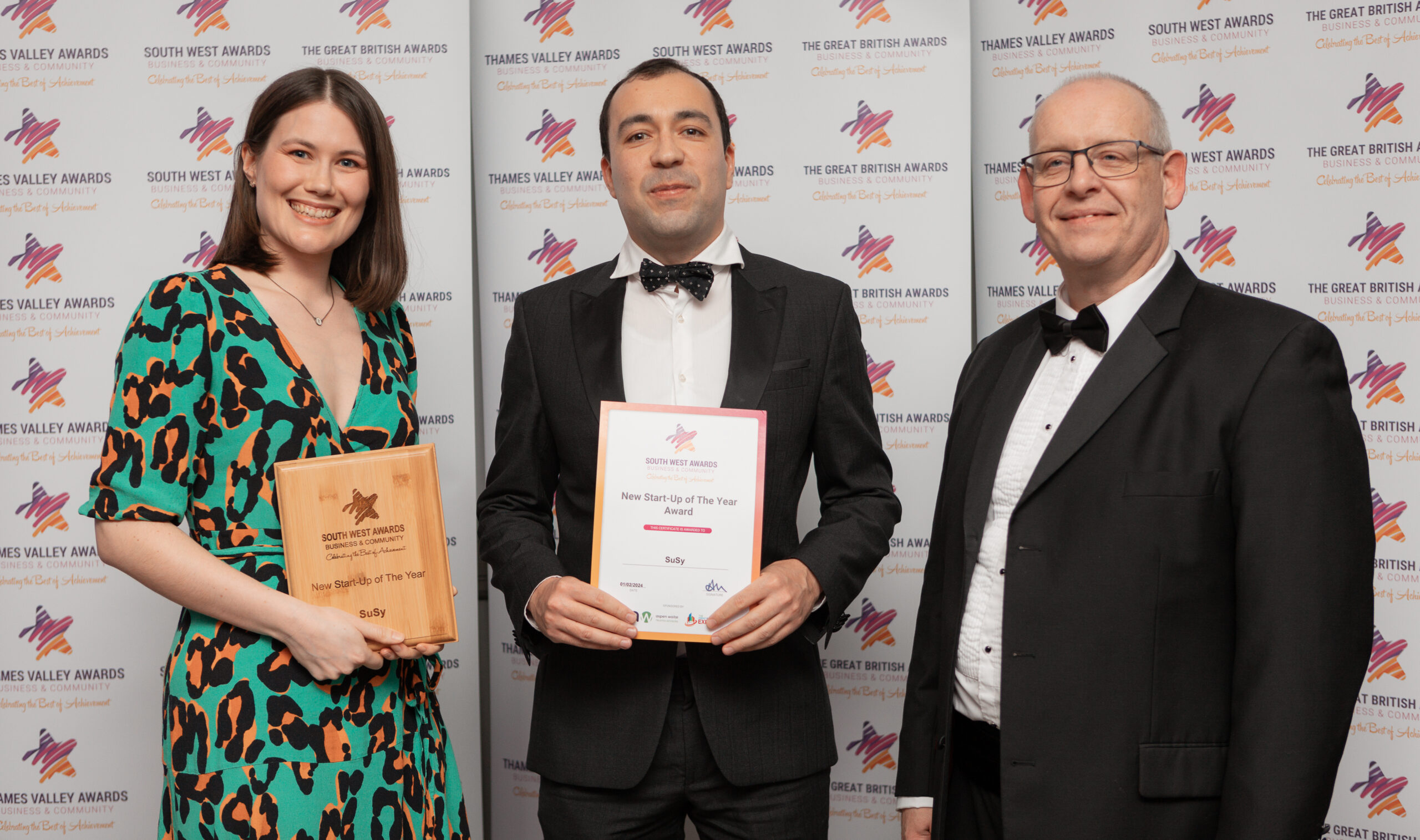 SuSy brings home two wins at the South West Business Awards
