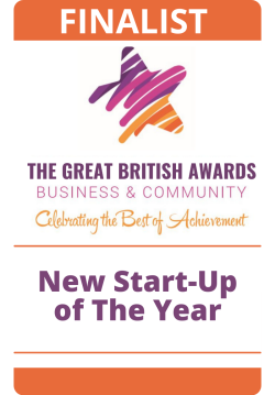 New Start-Up of the Year Finalist, Great British Business Awards 2024